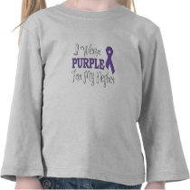 I Wear Purple For My Nephew (Purple Ribbon)