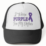 I Wear Purple For My Nephew (Purple Ribbon)