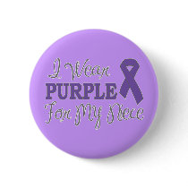 I Wear Purple For My Niece (Purple Ribbon)