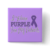 I Wear Purple For My Patients (Purple Ribbon)