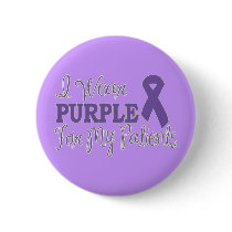 I Wear Purple For My Patients (Purple Ribbon)