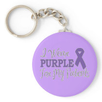 I Wear Purple For My Patients (Purple Ribbon)