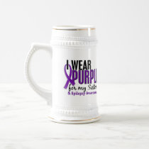 I Wear Purple For My Sister 10 Epilepsy Coffee Mugs