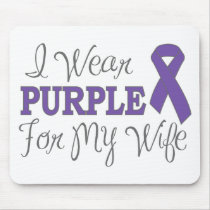 I Wear Purple For My Wife (Purple Ribbon)