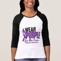 I Wear Purple For The Cure 10 Epilepsy Shirts