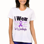 I Wear Purple Granddaughter - Pancreatic Cancer t-shirts