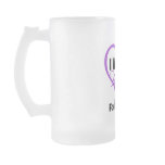 I Wear Purple Heart Ribbon - Daddy mugs