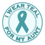 I Wear Teal For My Aunt
