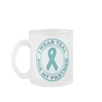 I Wear Teal For My Partner Mug