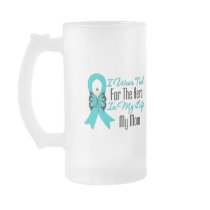 I Wear Teal For The Hero in My Life...My Mum Mug