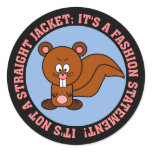 I wear this just to make a fashion statement stickers