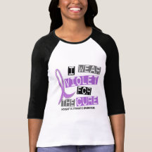 I Wear Violet For The Cure 37 Hodgkin’s Lymphoma Tee Shirt