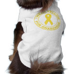 I Wear Yellow For Awareness pet clothing