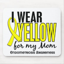 I Wear Yellow For My Mum 10 Mouse Pad