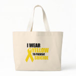 I wear yellow to prevent suicide bags