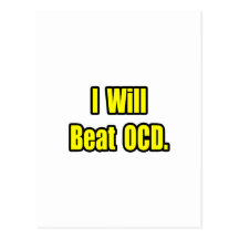 I Will Beat OCD Post Card