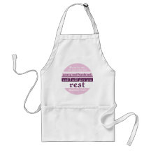 I Will Give You Rest Apron