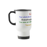 "I will survive" mug