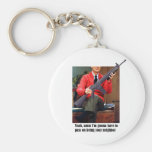I won't be your neighbour keychains