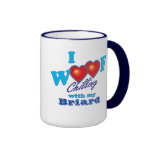 I Woof Briard Coffee Mugs