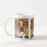 "I WOOF YOU" Mug