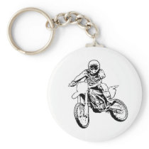 i would rather be playing in the dirt keychain