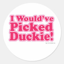 I would've picked Duckie! Stickers