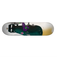 I Wuv The Bomb Skate Board