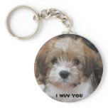 I WUV YOU keychains