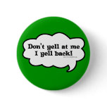 I Yell Back buttons