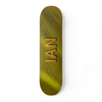 ian gold custom skateboard deck