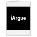 iArgue cards