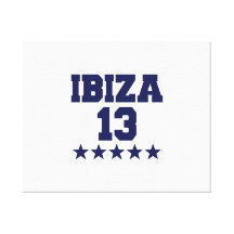 Ibiza 2013 stretched canvas prints