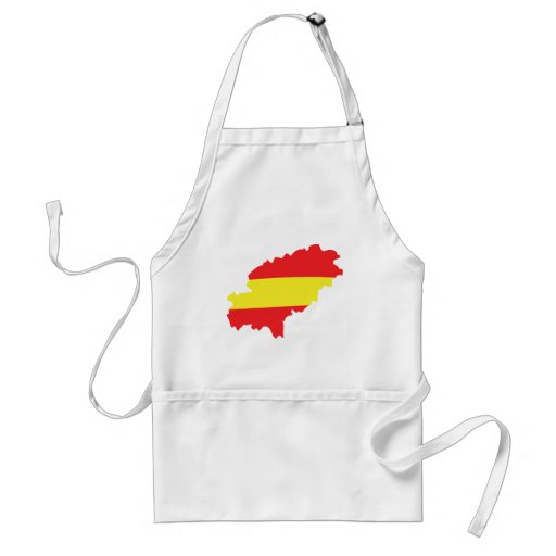 Ibiza contour flag icon aprons