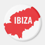 Ibiza icon refrigerator magnet