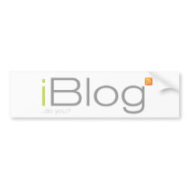 iBlog Bumper Sticker