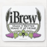 iBrew Beer and Wine mousepads