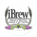 iBrew Beer and Wine stickers