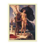 Icarus and Daedalus by Frederick Leighton postcards