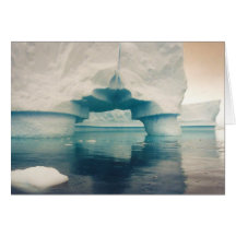 Ice Bridge, greeting card