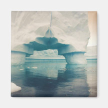 Ice Bridge, square magnet