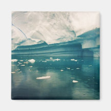 Ice Castle, square magnet