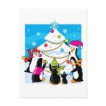 Ice Christmas postcards