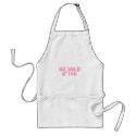 Ice Cold Bitch (Pink) aprons