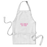 Ice Cold Bitch (Pink) aprons