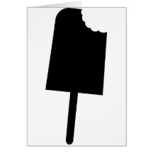 Ice Cream Bar Greeting Cards