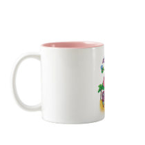 Ice Cream Booth on The Beach mugs
