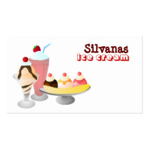Ice Cream Business Cards