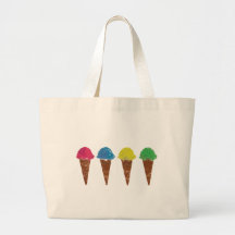 Ice Cream Cone Bag