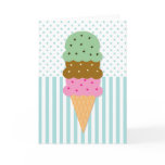 Ice Cream Cone Card
